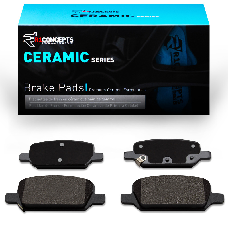 Tesla Model 3 Brake Pads - Rear - R1 Concepts - Ceramic - `17-`26